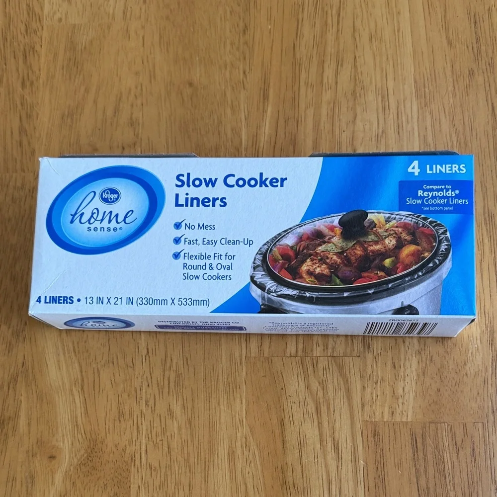 🛑 NIP Home Sense Slow Cooker Crock Pot Liners